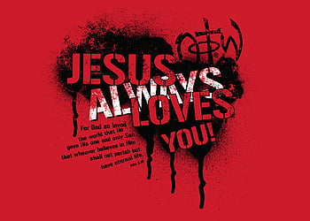 Jesus Loves You Christian Phone Wallpaper Digital Download  Etsy