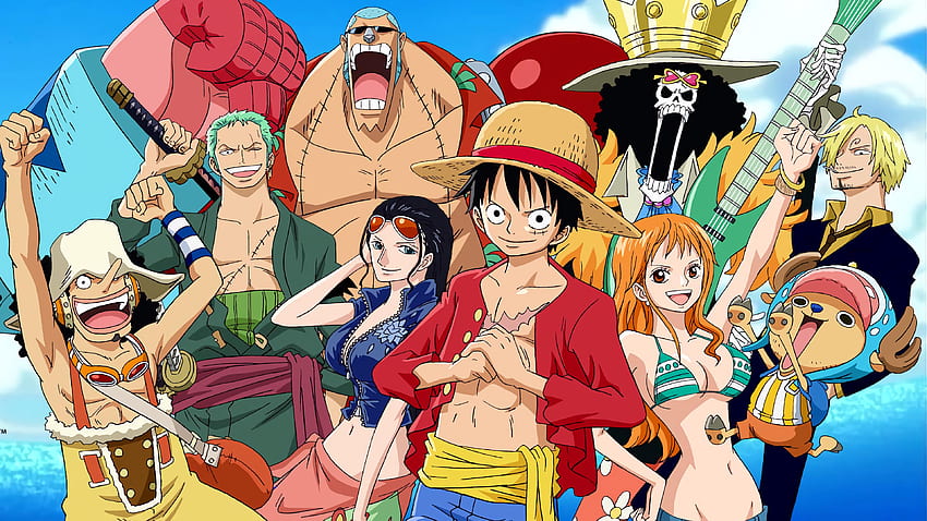 Equipo de One Piece, Equipo de Sombrero de Paja fondo de pantalla
