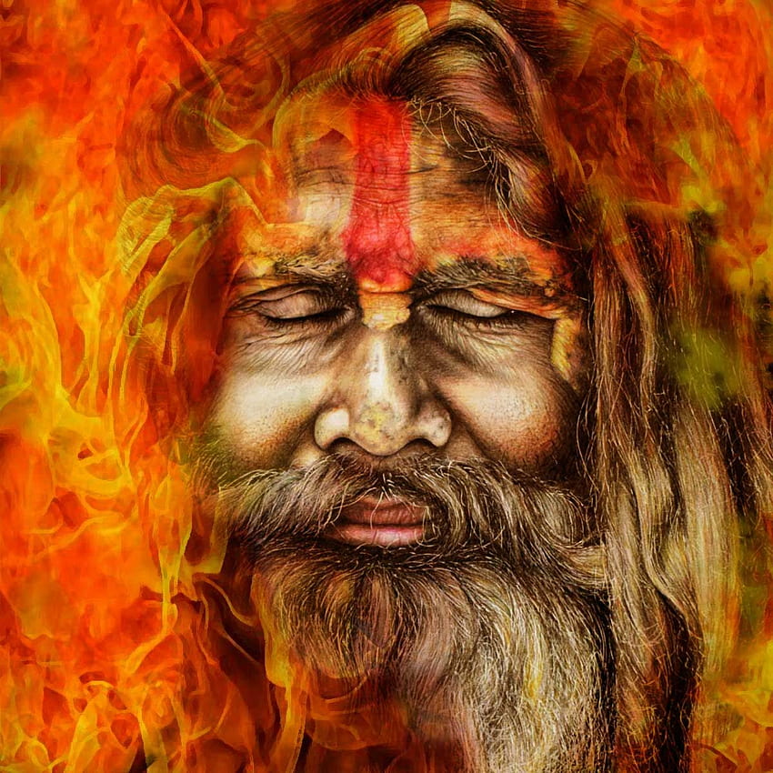 Il potere del Sanatana Dharma e l'analisi dei fatti dello Yogi del fuoco soprannaturale di Tanjore - Satyaagrah - Portale di notizie online, Chillum Sfondo del telefono HD