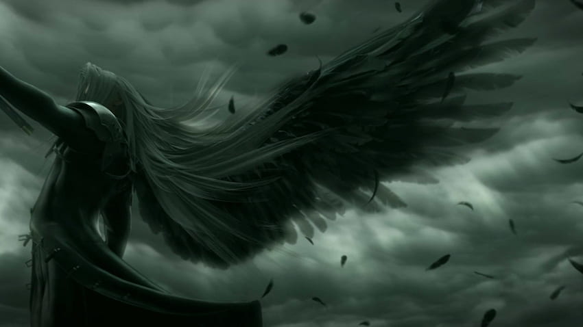 Fallen Angel, Dark Angel Girl HD тапет