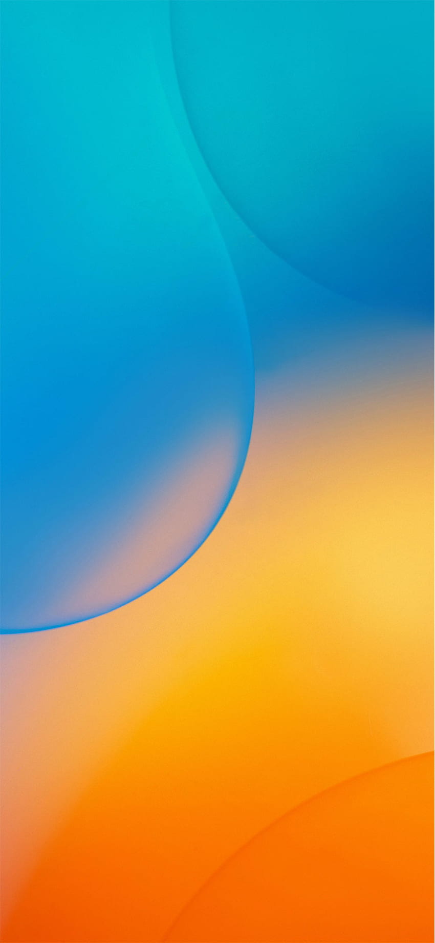 iPhone Blue And Orange, Blue and Orange Phone HD phone wallpaper