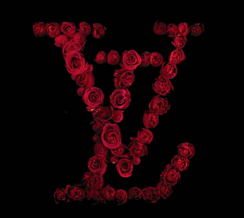 LV red logo mono wallpaper by societys2cent - Download on ZEDGE™