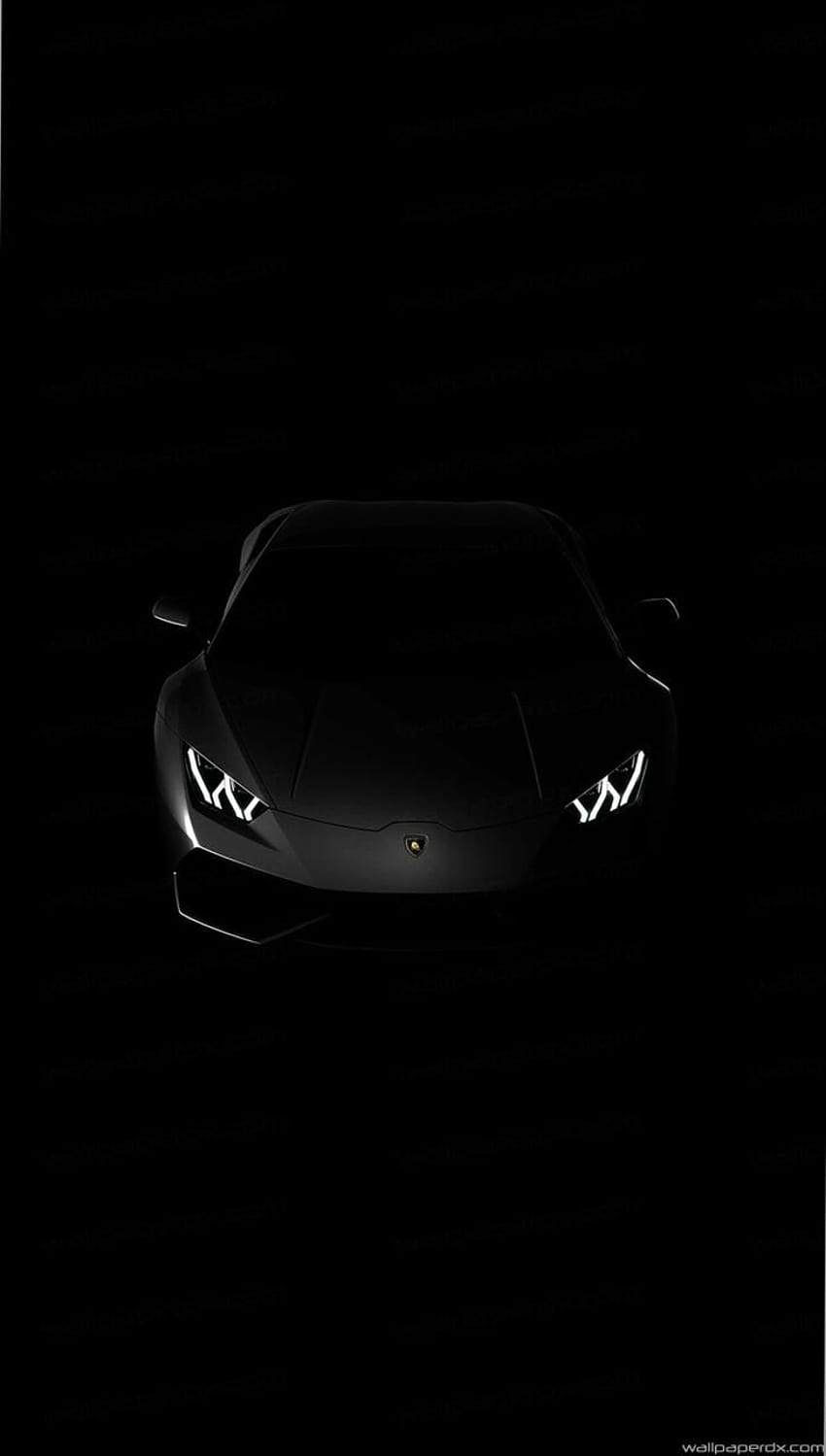 Awesome Lamborghini Huracan Matte Black HD phone wallpaper