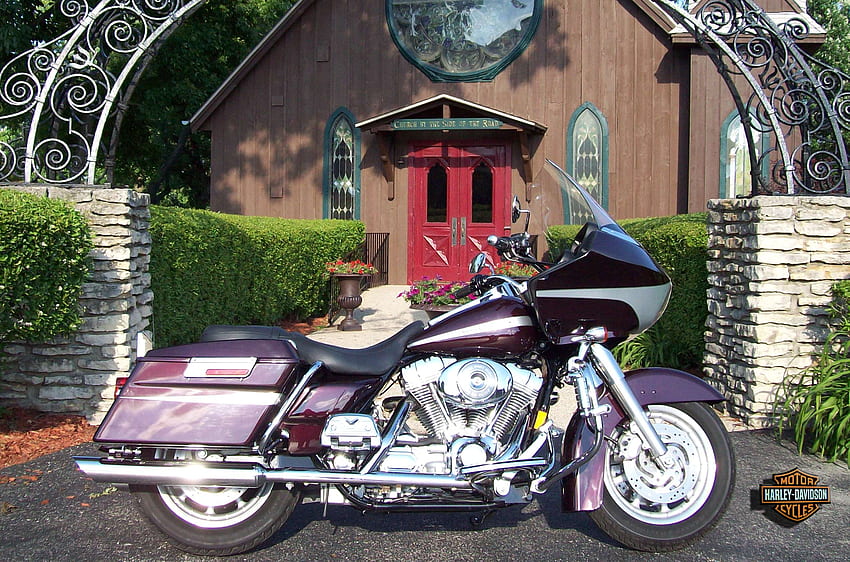 2005 Harley Davidson Road Glide เหิน ถนน ฮาร์เลย์ เดวิดสัน วอลล์เปเปอร์ HD