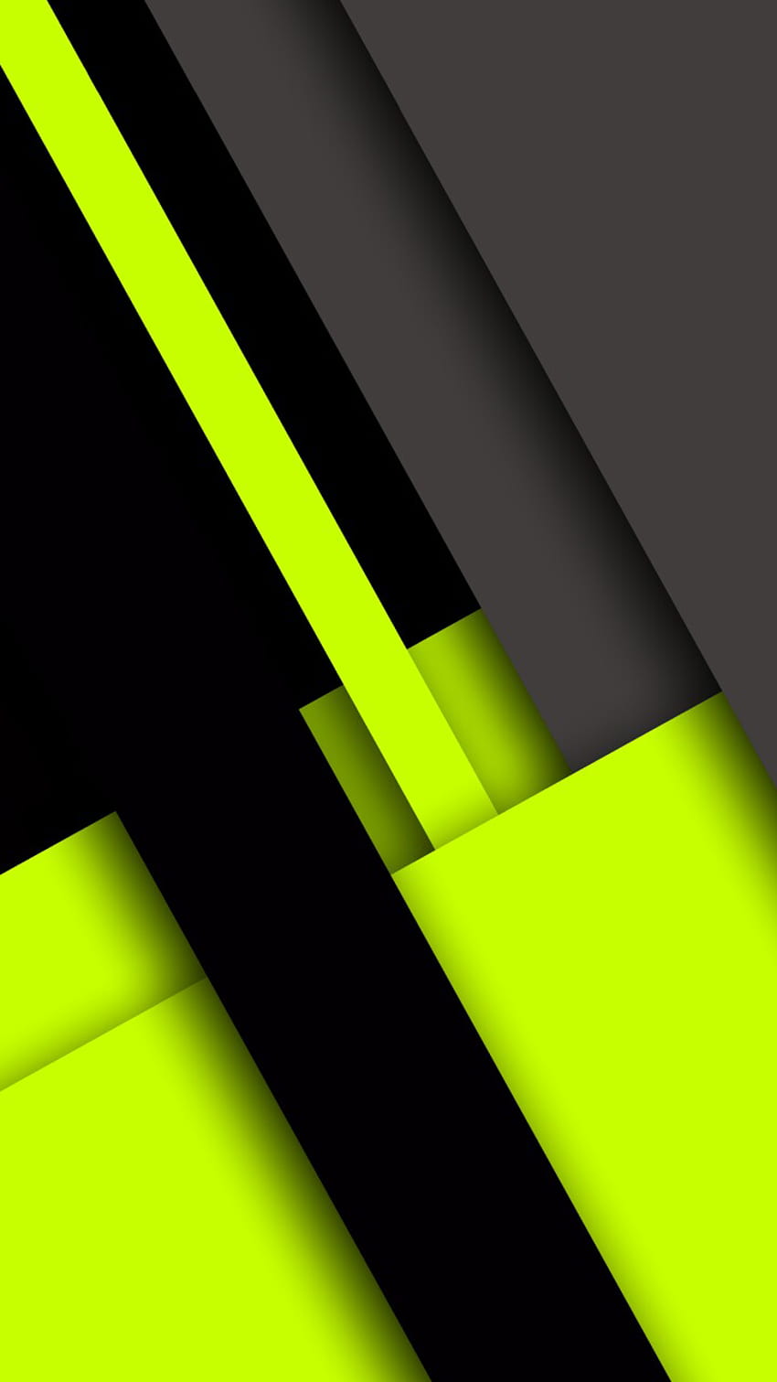 iPhone w kolorze neonowej zieleni, limonki i czerni Tapeta na telefon HD