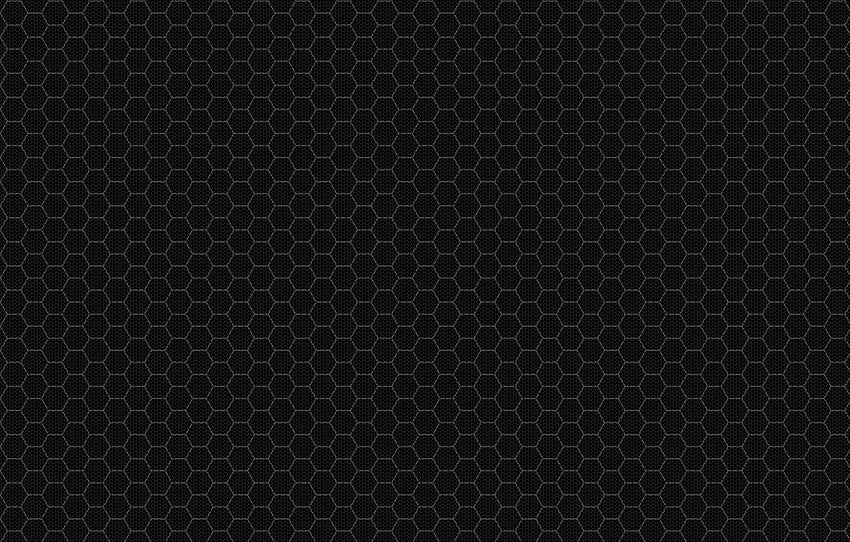 metal, black, grid, pattern for , section текстуры, Dark Grid HD wallpaper