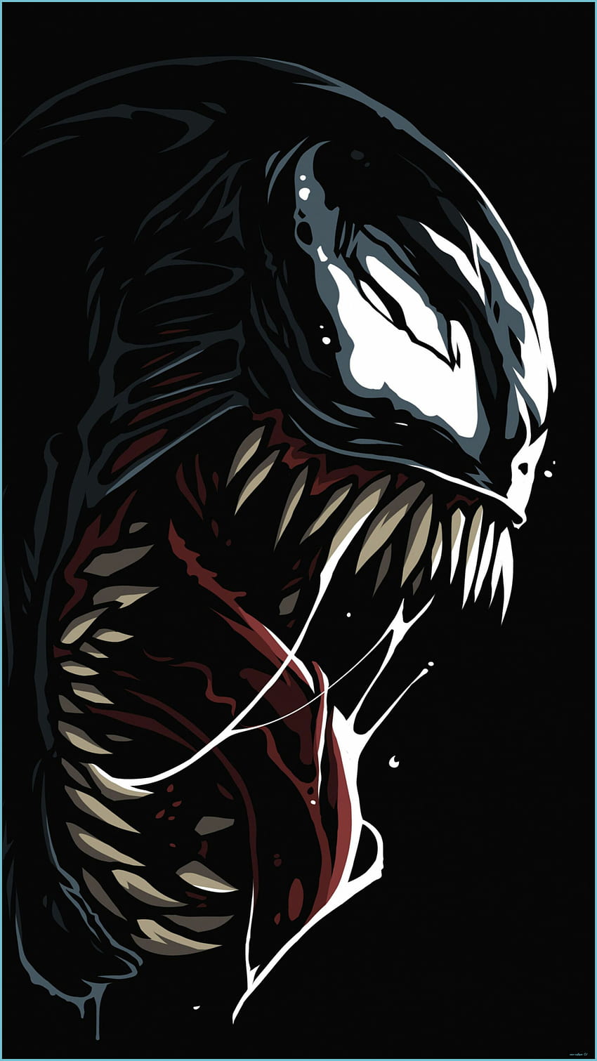 Venom Amoled 6k In Resolution Deadpool - Venom HD тапет за телефон