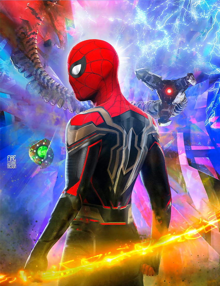 Spider Man No Way Home, hombre araña, Marvel fondo de pantalla del teléfono