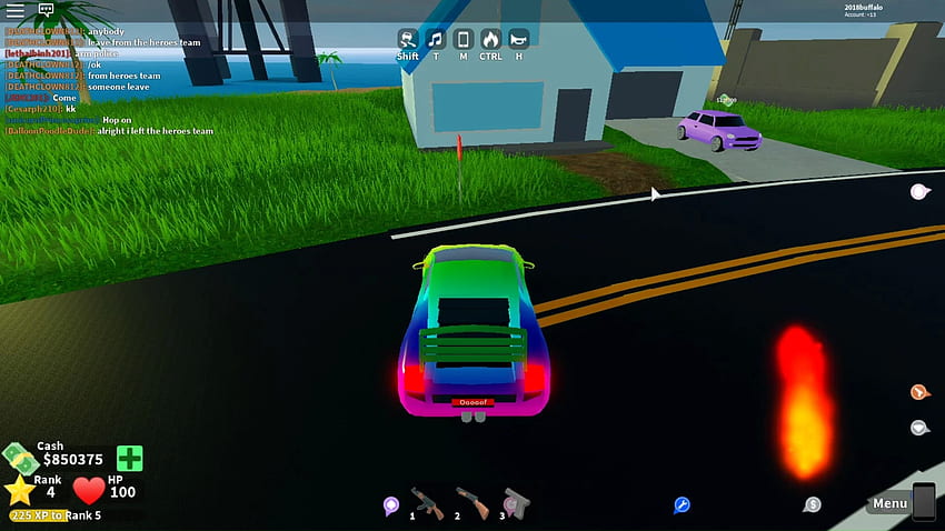 In Mad City, my car is so low it breaks the game: roblox HD wallpaper