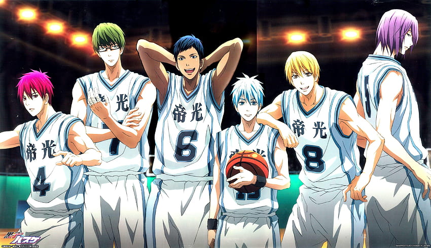 Koruko Koszykówka - Kuroko No Basket -, Koszykówka Anime Tapeta HD