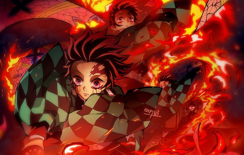 Tanjirou Kamado Demon Slayer, Blood Demon HD wallpaper | Pxfuel