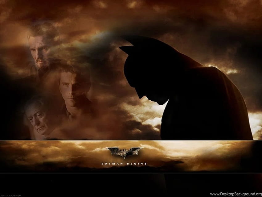 Batman Begins Крисчън Бейл HD тапет