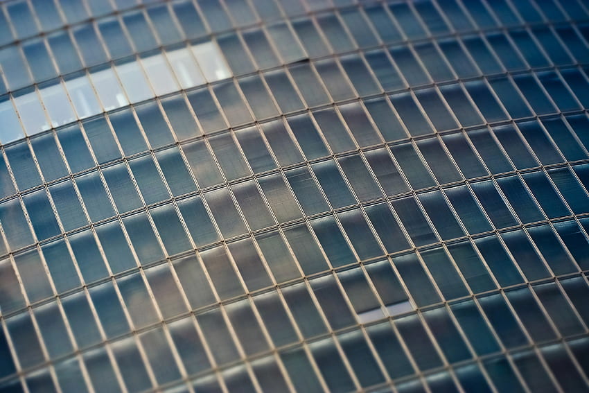 Glass window, facade, buildings, grid, architecture HD wallpaper