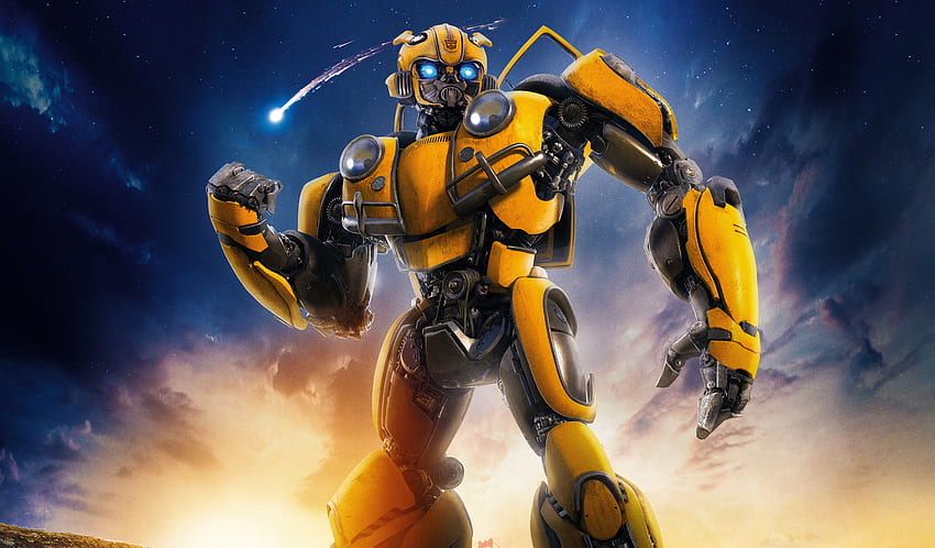 Robot, film, Transformers, Bumblebee Wallpaper HD