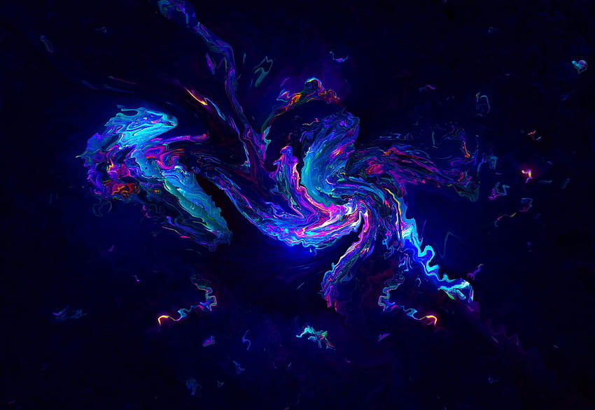 Abstract neon painting HD wallpaper | Pxfuel