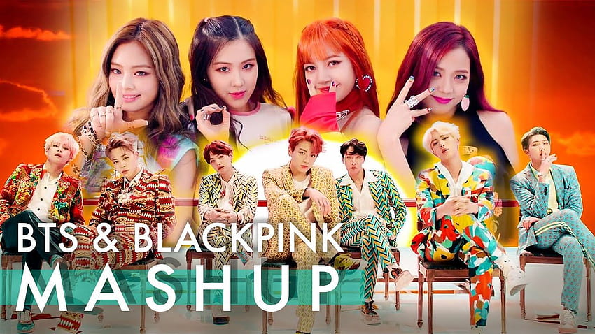 BTS & BLACKPINK – Idol /Fire /Forever Young /As If It's Your Last (ft. Not Today & Boombayah) MASHUP HD wallpaper