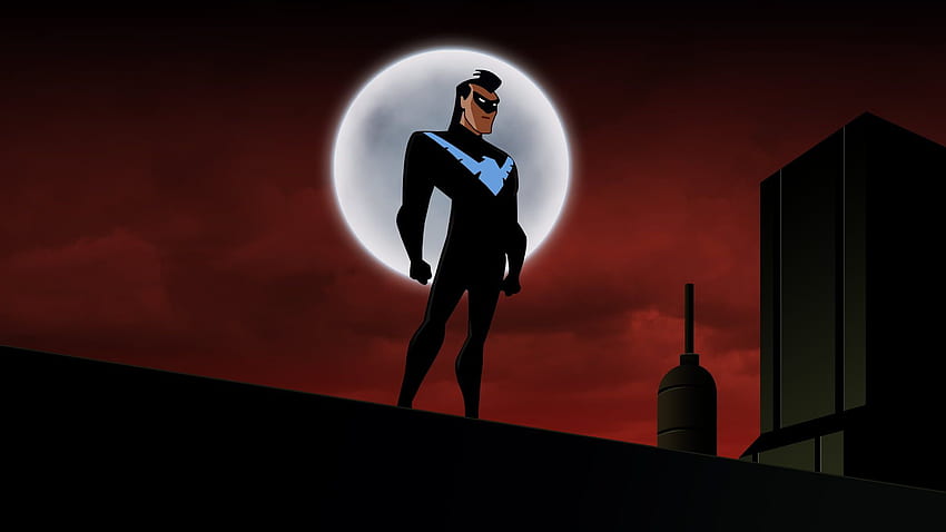 Nightwing digital , Nightwing, DC Comics, Warner Brothers, Batman: The Animated Series, Dick Grayson HD wallpaper