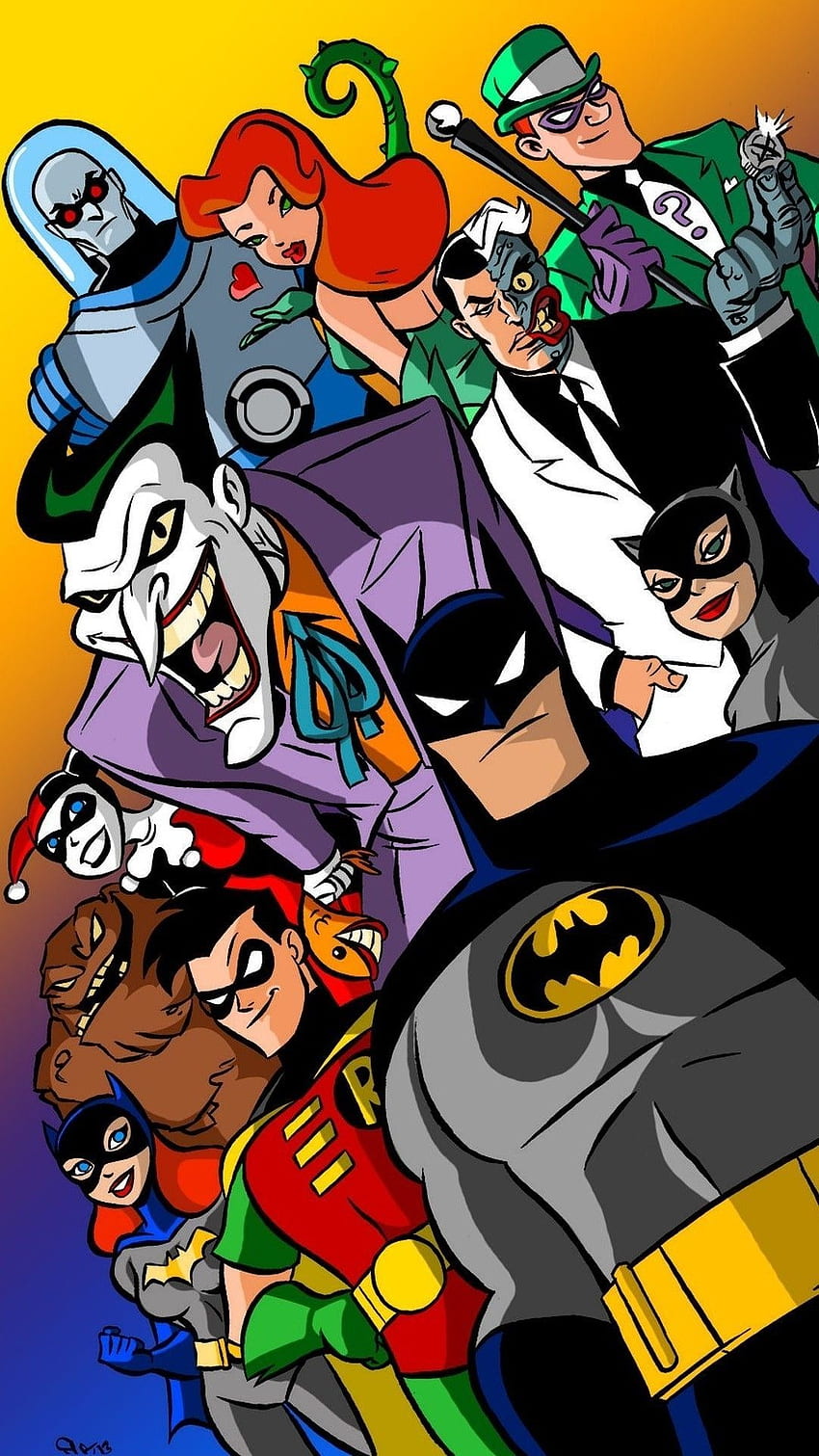Comic Book Art, Batman Cartoon HD phone wallpaper
