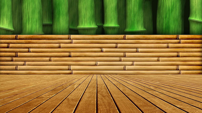 Bambù bordo muro largo:, - :13. , , Foresta, Sala Da Tè Giapponese Sfondo HD