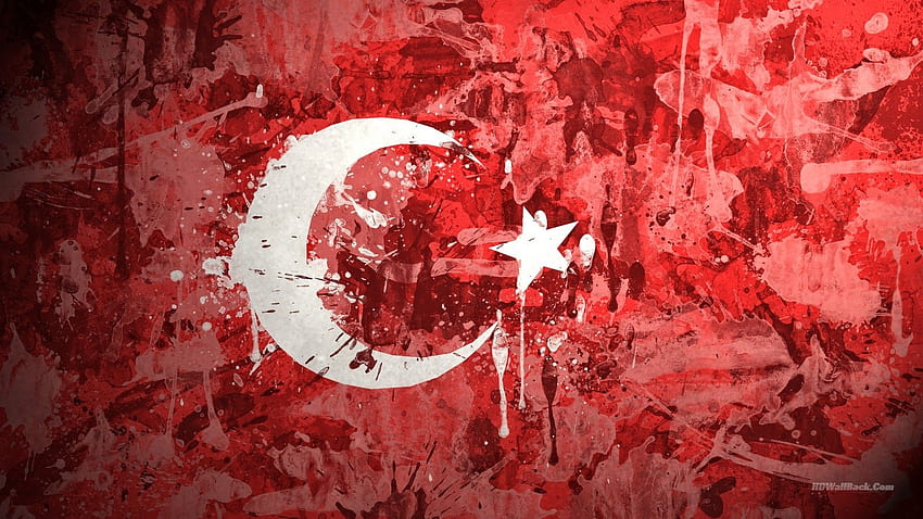 Turkey Background Turkish Flag Black and White HD wallpaper  Pxfuel