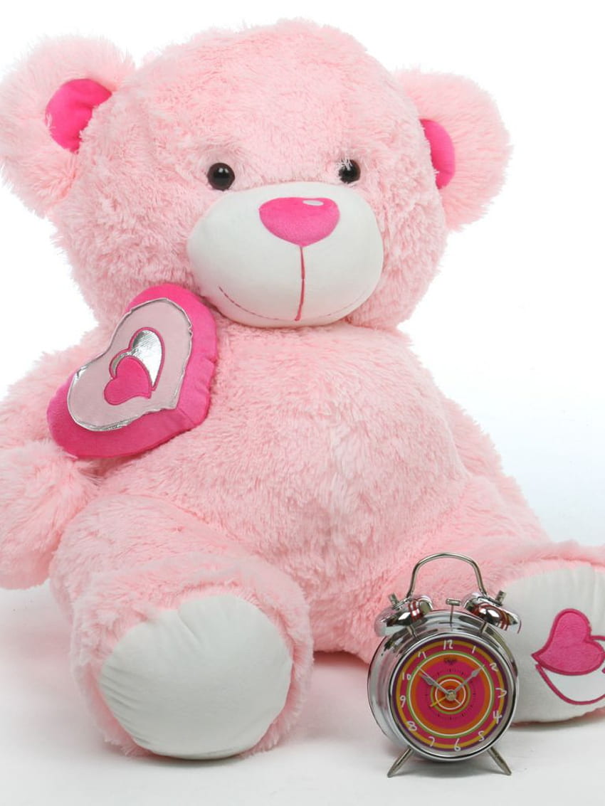 Cutie Pie Big Love 30 Pink Big Stuffed Teddy Bear Ursinho de pelúcia gigante [] para seu celular e tablet. Explore o ursinho de pelúcia rosa Papel de parede de celular HD