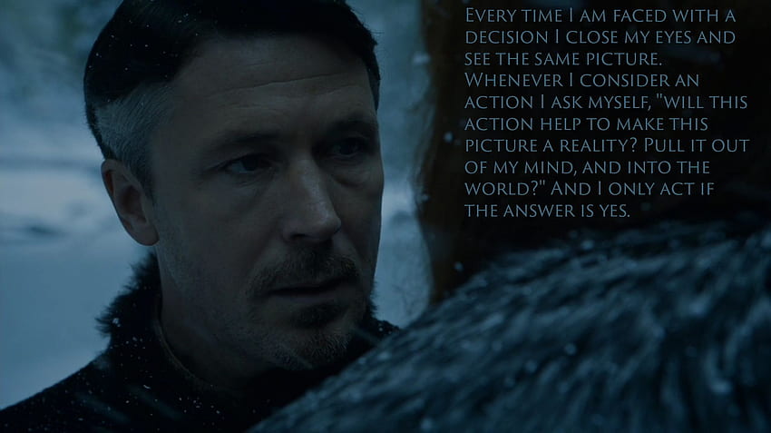 Game Of Thrones - Petyr Baelish Quotes Everyone Dies HD wallpaper
