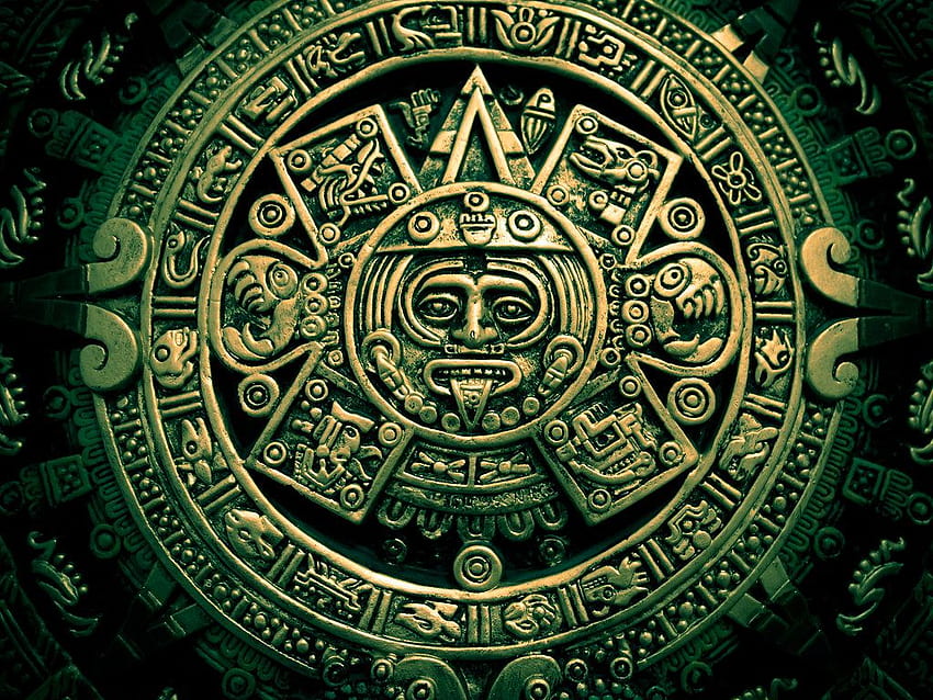 Kalender Aztec, Kalender Maya Wallpaper HD
