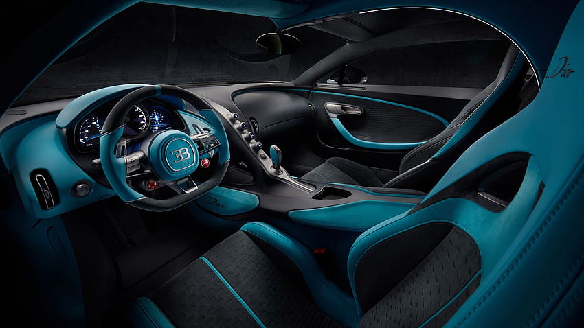 Bugatti Divo , Spécifications et vidéos -, Intérieur de la voiture Fond d'écran HD