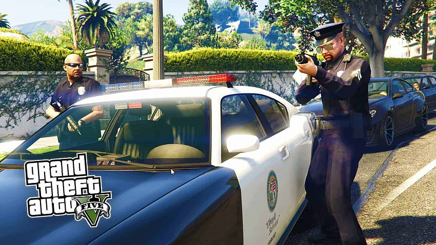 GTA 5's Police Could Use Some Tweaking, GTA V Police HD wallpaper