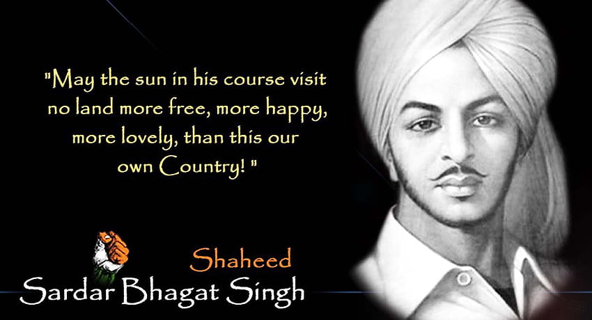 Original Bhagat Singh Full and, Shaheed Bhagat Singh HD wallpaper
