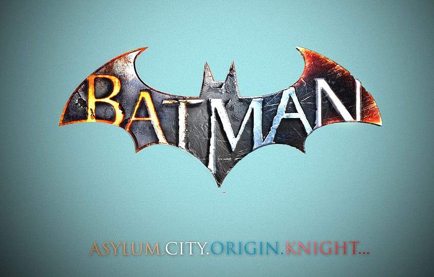 Batman, Batman Arkham City, Batman Arkham Origins, Batman Arkham, Batman Arkham Knight, Batman Arkham Asylum for , 섹션 игры -, Batman Arkham Origins 로고 HD 월페이퍼
