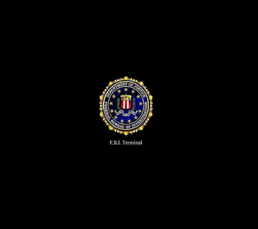 Лого на ФБР, федерално правителство HD тапет