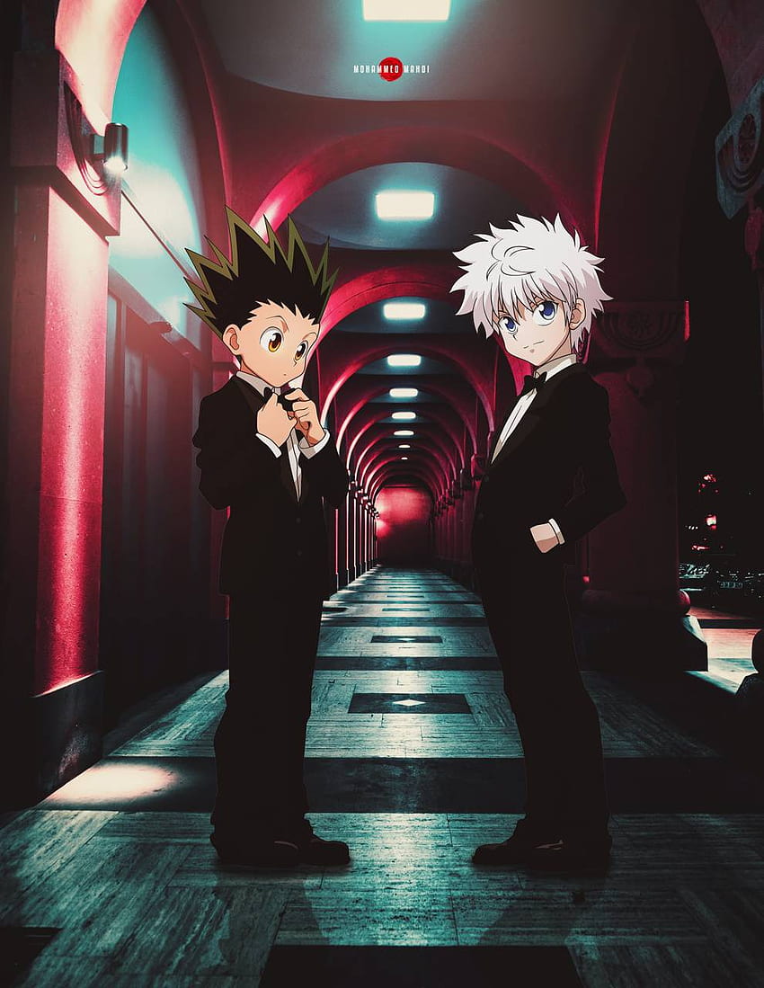 Hunter X Hunter, anime, gon, killua, HD phone wallpaper