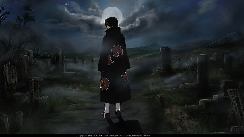 Dark Sad Naruto, Itachi Sad HD wallpaper