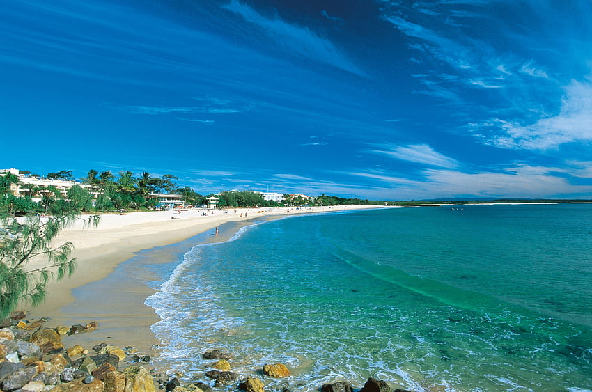 Alam, Laut, Pasir, Pantai, Bank Wallpaper HD