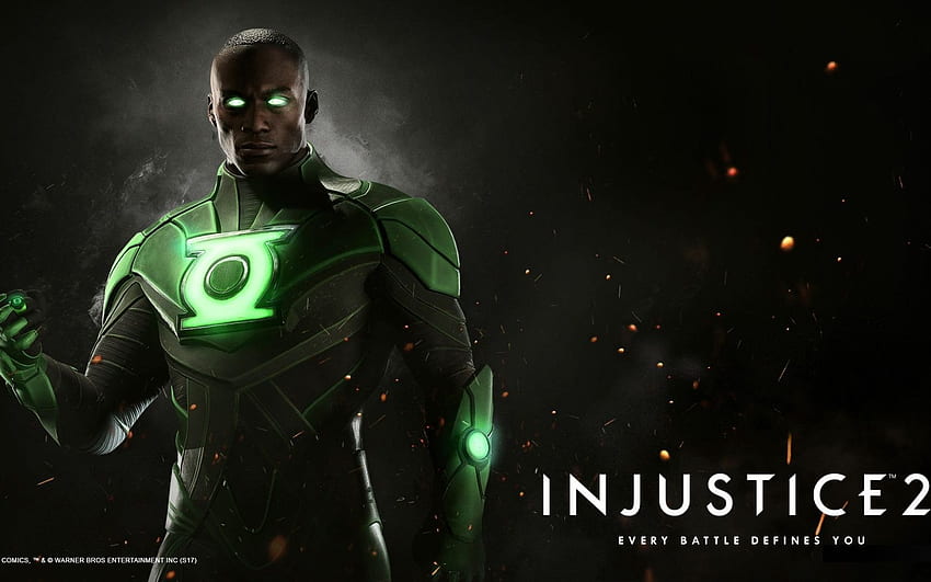 Green Lantern John Stewart Comics Injustice2 Ultra For & Mobiles, Green Lantern HD wallpaper