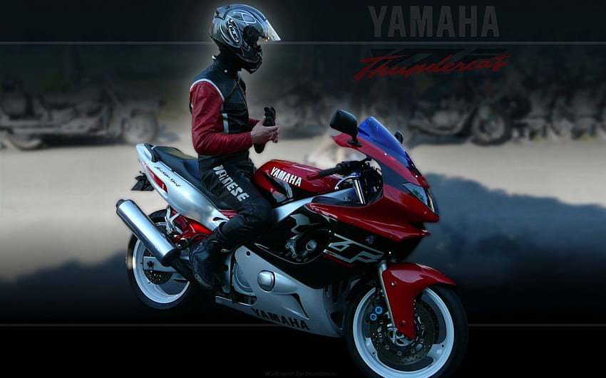 ヤマハ YZF サンダーキャット、オートバイ、オートバイ、スポーツ、バイカー 高画質の壁紙