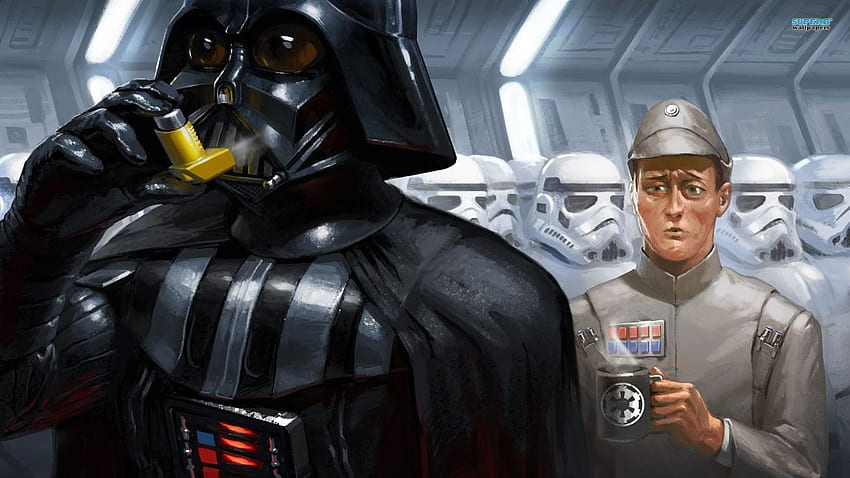 Star Wars Stormtroopers Darth Vader gezeichnet. . 230099. UP, Darth Vader Stormtrooper HD-Hintergrundbild