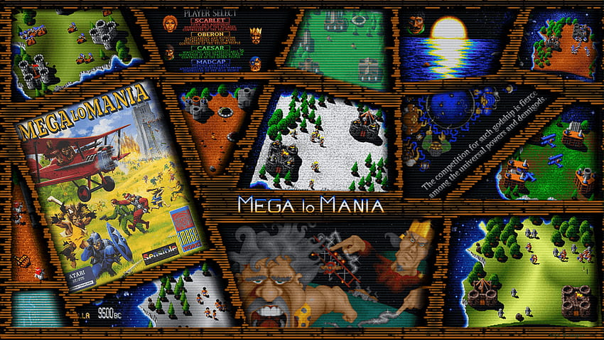 I Made This Retro Gaming Of One Of My Favourite Old Strategy Games, Mega Lo Mania. Everyone In PCMR Can Play It. More In Comments.: Pcmasterrace HD wallpaper