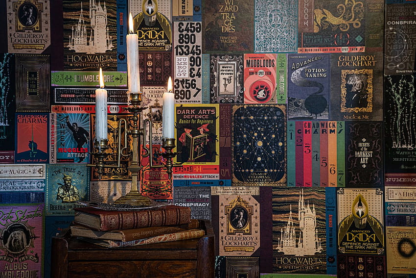 MinaLima unveil spectacular 'Harry Potter' collection, Harry Potter Library HD wallpaper