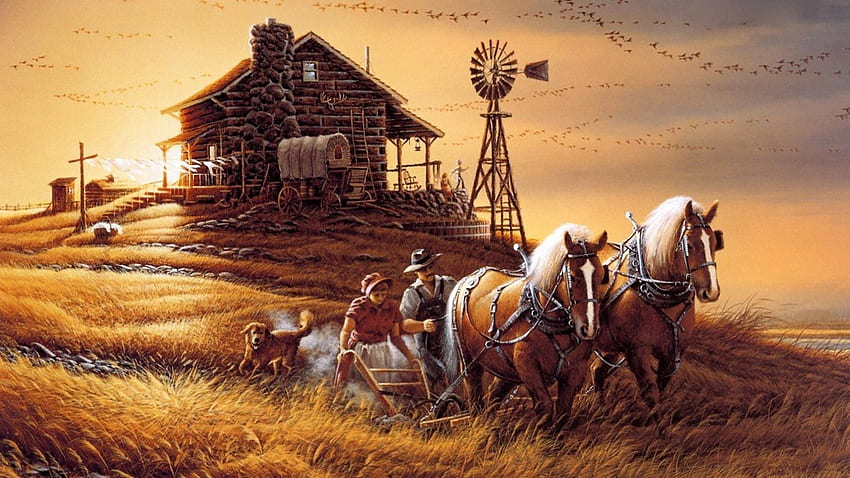 Western Full, Cowboy Wild West HD wallpaper