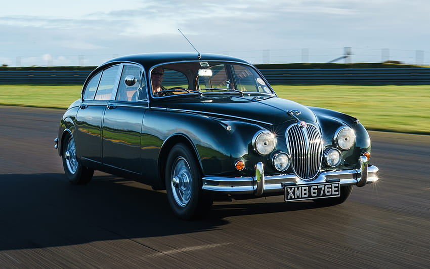 Jaguar Mark 2, eski arabalar, 1965 arabaları, Birleşik Krallık'a özel, lüks arabalar, 1965 Jaguar Mark 2, Jaguar HD duvar kağıdı