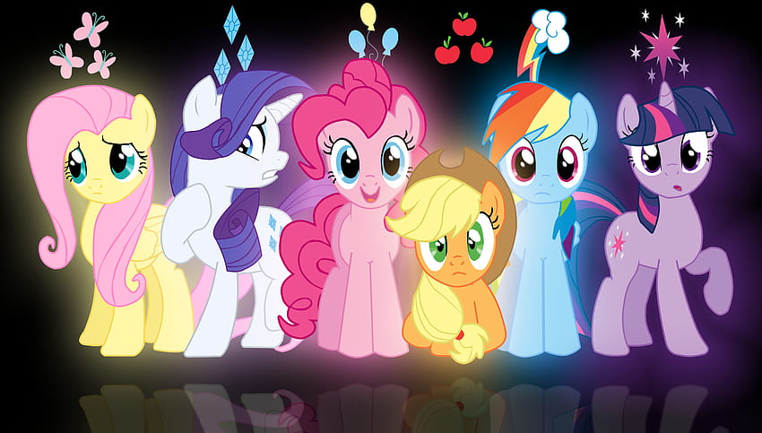 Mane Six - by brightrai. Vocaloid. My Little - are Magic HD wallpaper