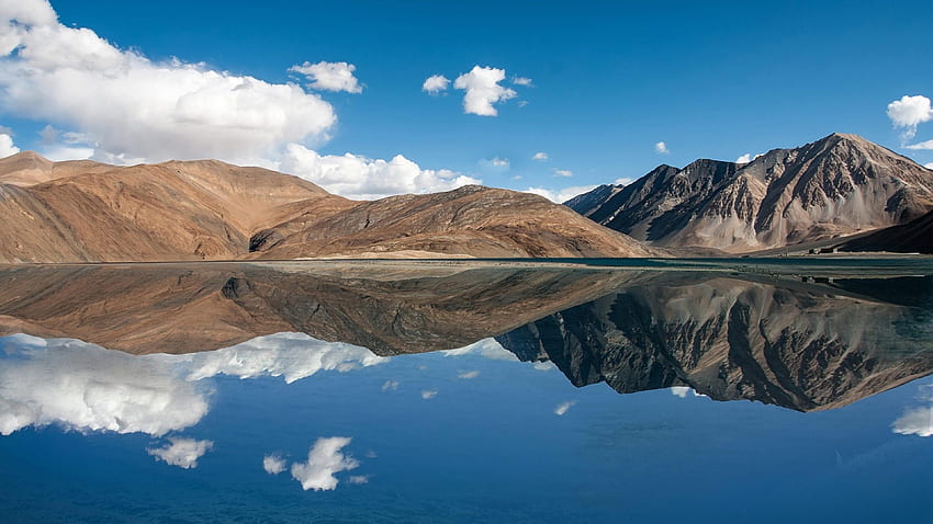Pangong Lake (Pangong Tso) - Джаму Кашмир, Индия, Lake Your Name Аниме HD тапет