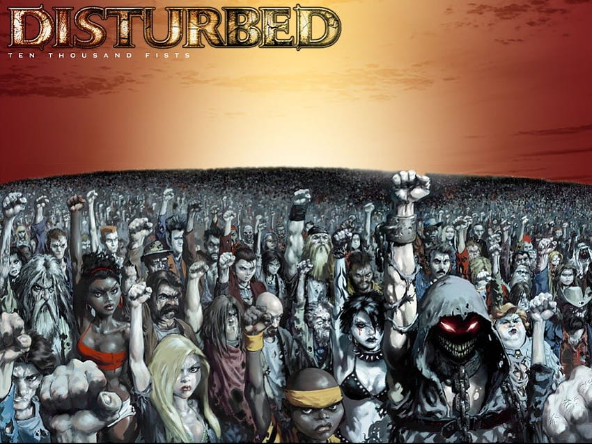 Disturbed (Ten Thousand Fists), album, music, disturbed, fists, cover, band HD wallpaper
