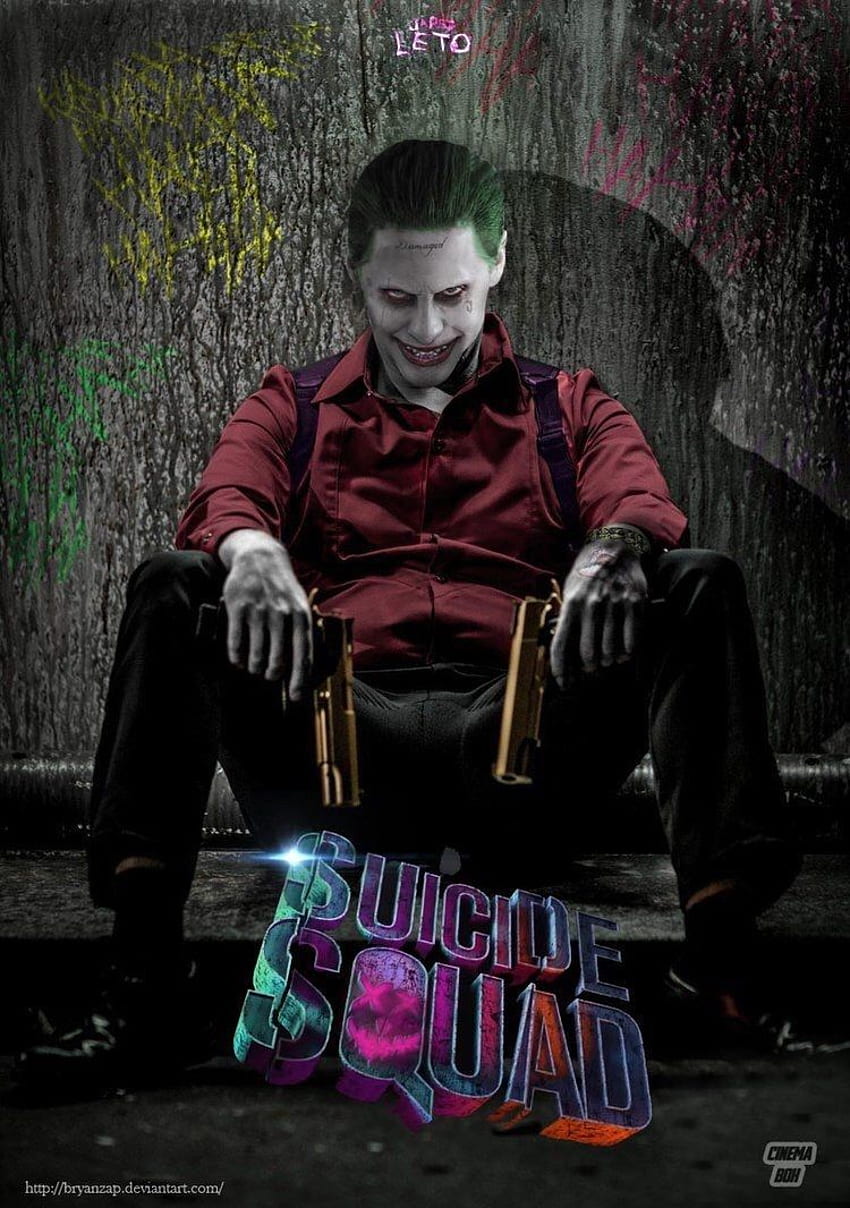 about jared leto in suicide squad, Joker Jared Leto HD phone wallpaper