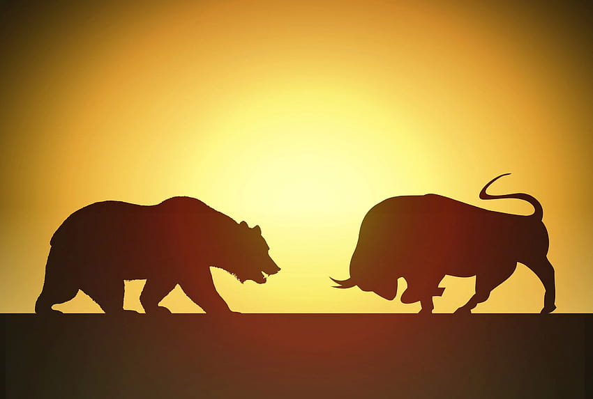 : Bull versus Bear - Abstract, Market, Optimism - - Jooinn, Bull vs Bear วอลล์เปเปอร์ HD