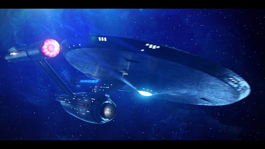 Феновете създават свои собствени красиви на USS Enterprise, Star Trek Discovery HD тапет