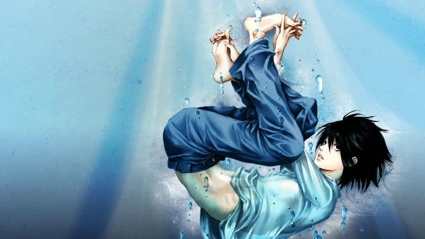 L Lawliet ryuzaki, l, ryuzaki, death note, anime, HD wallpaper