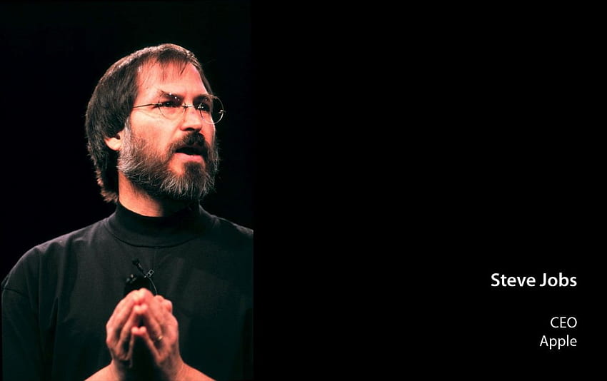 Steve Jobs CEO di Apple. Steve Jobs CEO di Apple Sfondo HD